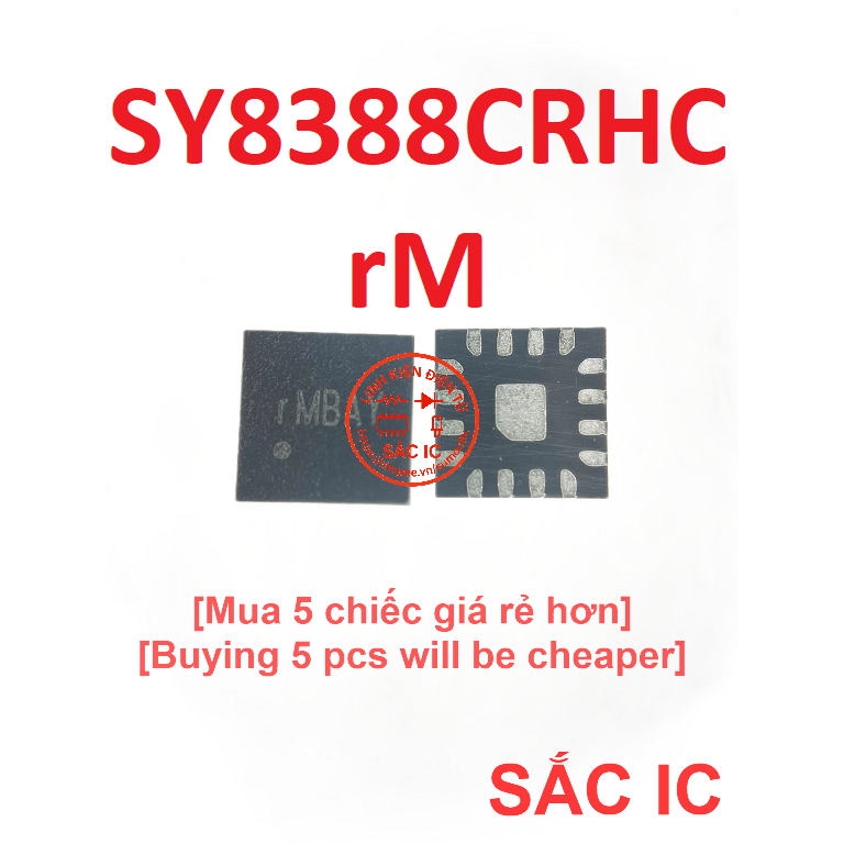 [S53] SY8388CRHC rM rMB 8388 ic nguồn trên bo mạch - Mới nguyên bản - Original NEW