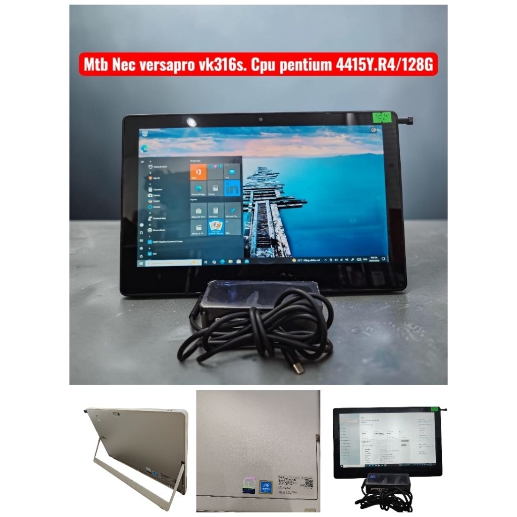 (Hàng cũ) Máy tinh bảng 2in1 NEC versapro vk12s/vk316s.M3/4415y.R4/128G