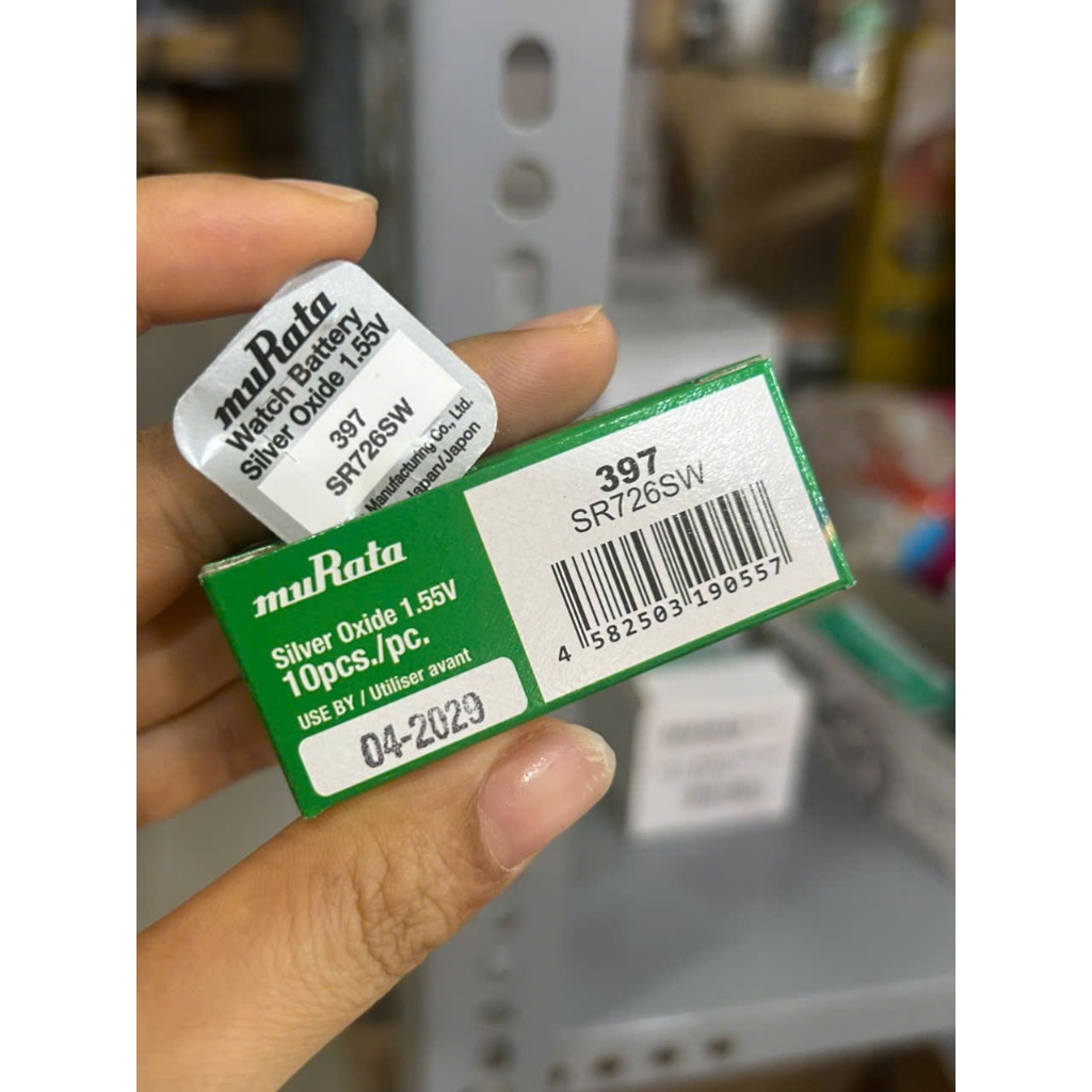 Vỉ 1 Viên Pin Renata 397 SR726SW SR726 726 Pin Đồng Hồ