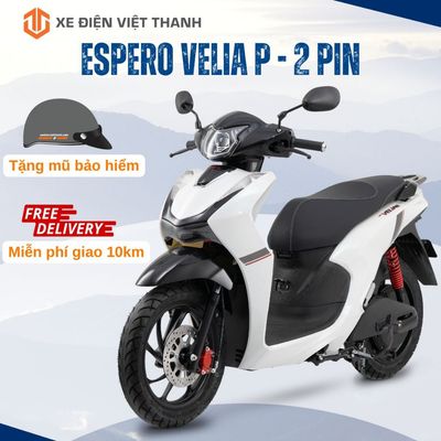 [HCM] Xe máy điện Espero Velia P - kèm sẵn 2 pin