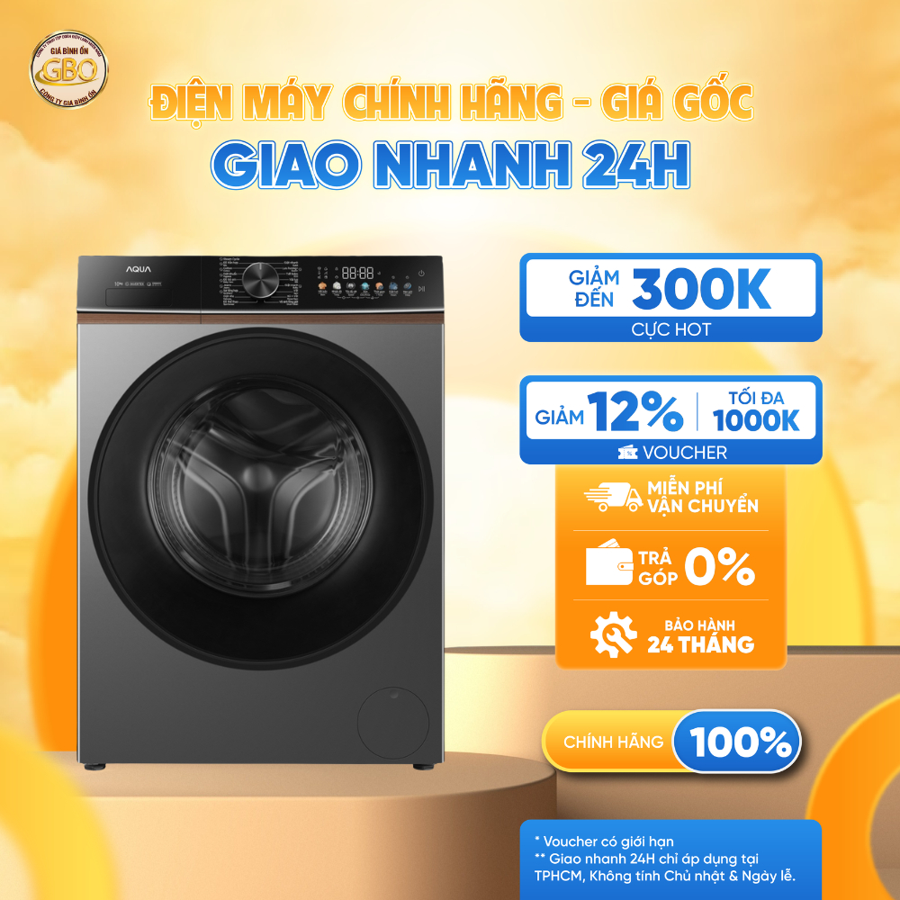 AW10-BP4657M(B) - Máy Giặt Aqua Inverter 10kg