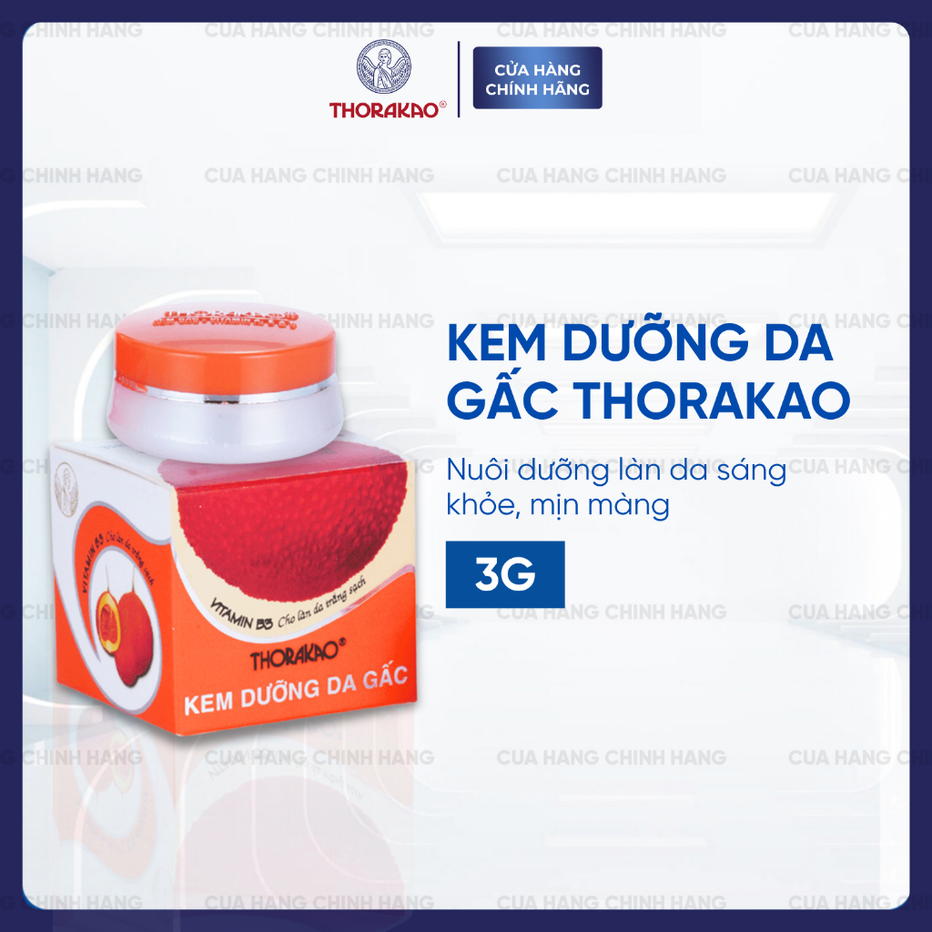 Kem Gấc Thorakao Dưỡng Sáng Da 3G