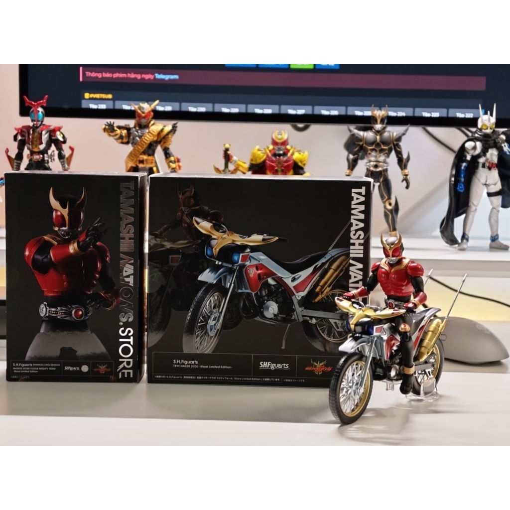 S.H.Figuarts Kamen Rider Kuuga Mighty Form & S.H.Figuarts TryChaser 2000 – Store Limited Edition