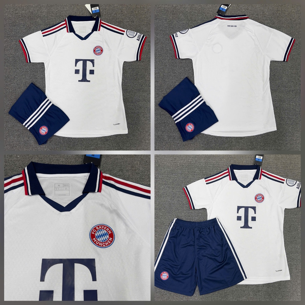 Bộ Quần Áo Bóng Đá CLB Bayern Munich 2026/2027 - Vải Polyester Thái Cao Cấp