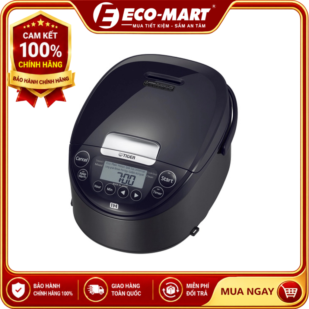 Nồi cơm điện cao tần Tiger JPW-H10V 1.0 lít