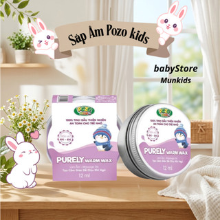 Sáp Làm Ấm Pozo, Purely Warm Wax ,Giúp Làm Ấm, Massage Da, Tạo Cảm Giác Dễ Chịu Khi Ngủ, Lọ 12ml