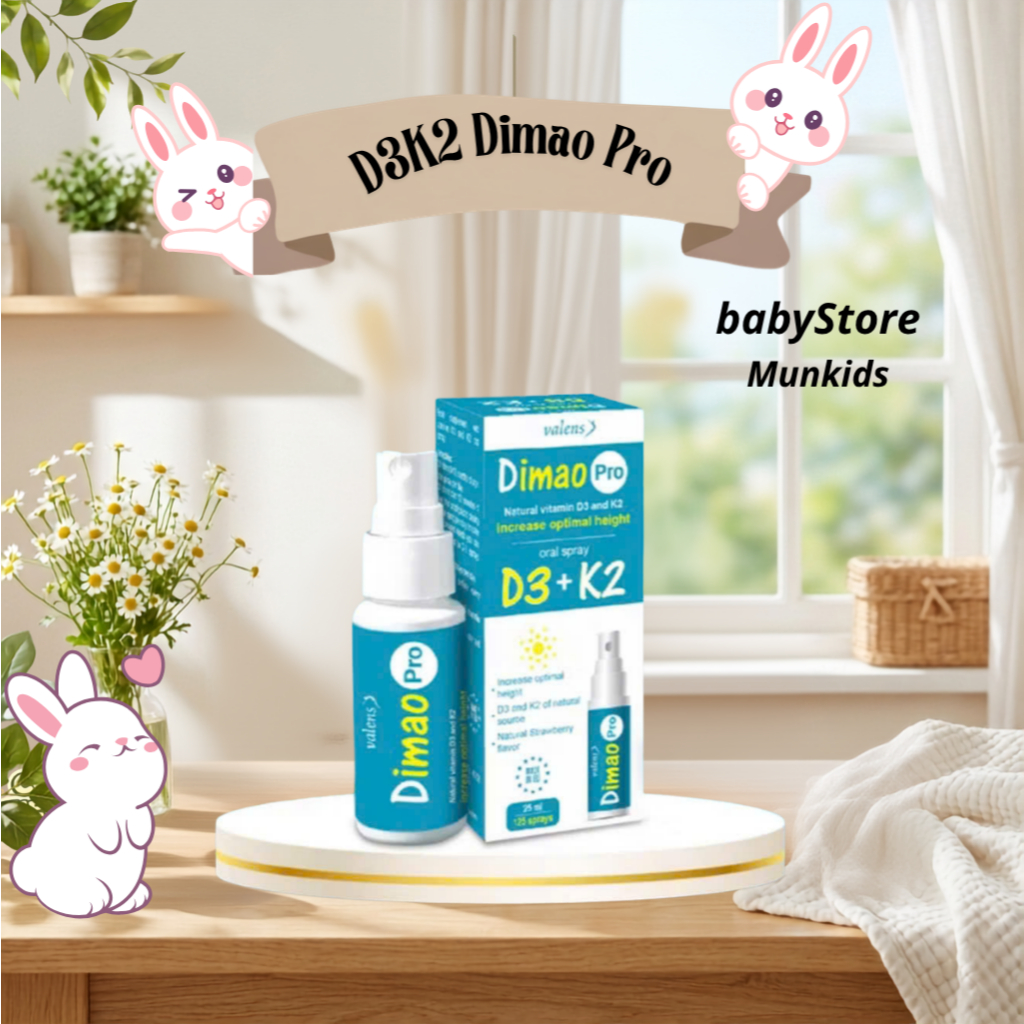 (Date mới) Dimao pro D3 K2 dạng xịt ,hỗ trợ tăng chiều cao Valens Dimao pro Spray D3k2 ,tăng cường h