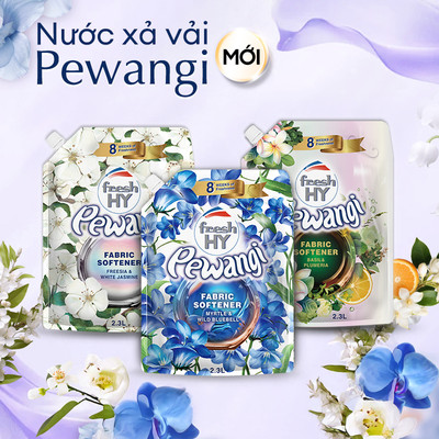 [LIVE] Nước xả vải fresh HY Pewangi 2L3 mùi thơm đặc biệt, mềm vải, hương nước hoa