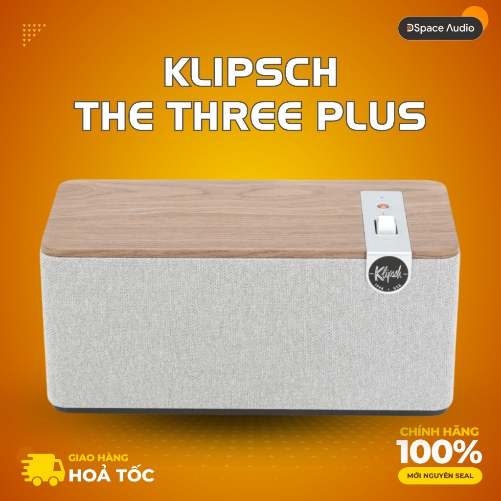 Loa Klipsch The Three Plus nghe nhạc phòng khách cực đỉnh - Hàng chính hãng, bảo hành 12 tháng