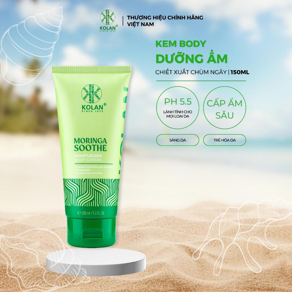 [Date 10/2027] Kem Dưỡng Thể Trắng Da KOLAN 150ml, Cấp Ẩm, Chống Nứt Nẻ, Trẻ Hóa Da