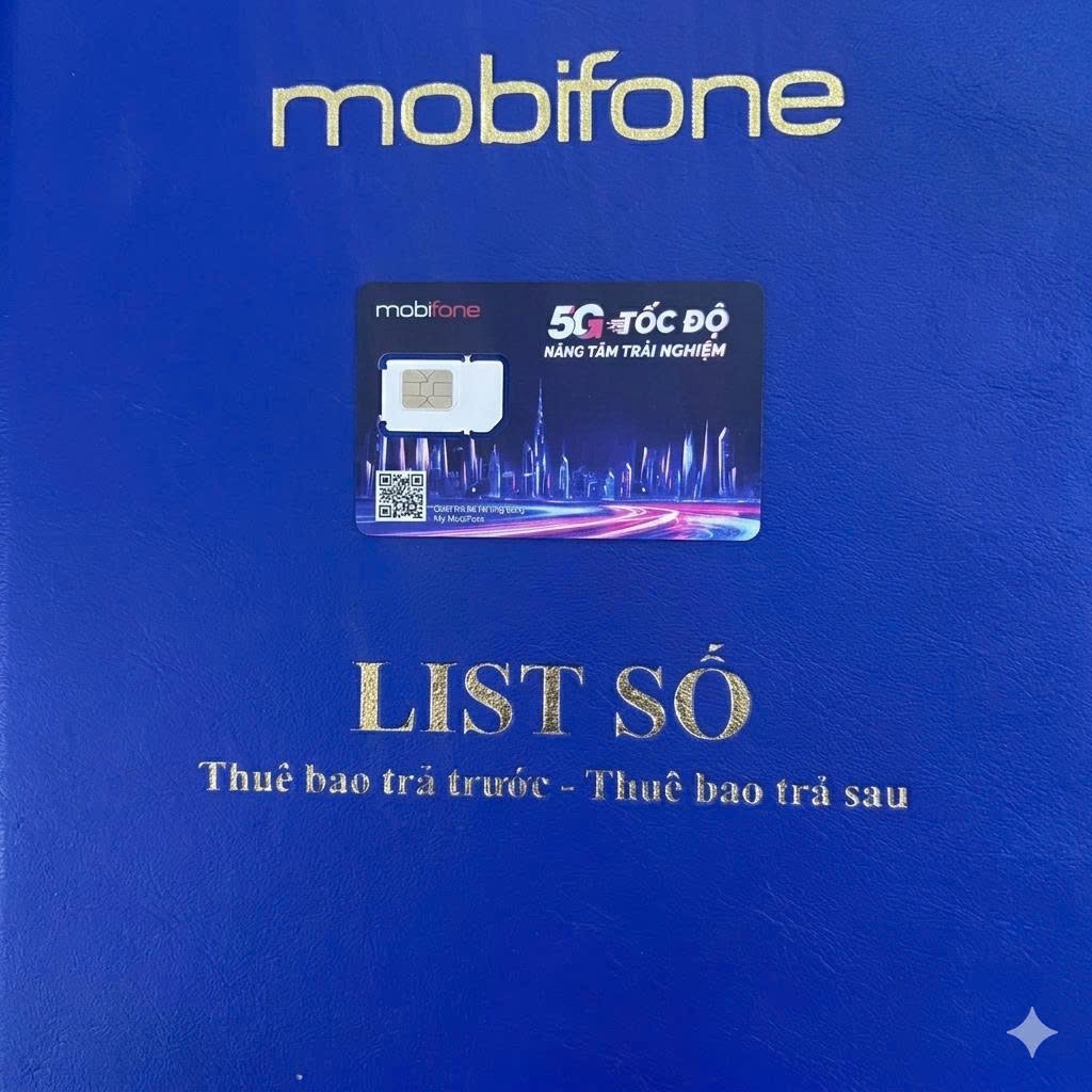 SIM Mobifone Trả Trước Đầu 07 08 Sim Sảnh Tiến 789