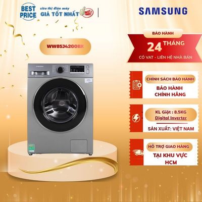 WW85J42G0BX / Máy giặt Samsung Inverter 8.5 kg WW85J42G0BX/SV