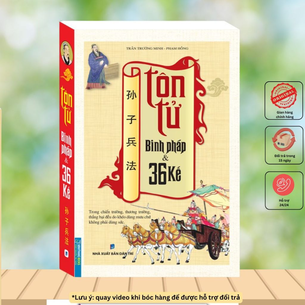 Sách - Tôn tử binh pháp và 36 kế - Binh pháp Tôn Tử, 36 mưu kế - bìa mềm