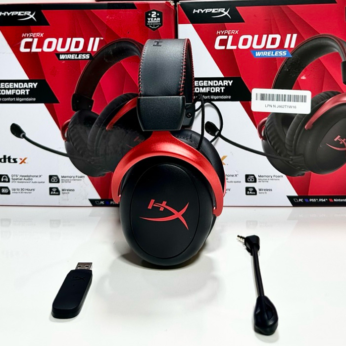 (Gearzone) Tai nghe Gaming không dây HyperX Cloud 2 Wireless / Cloud II Wireless (Chính hãng)