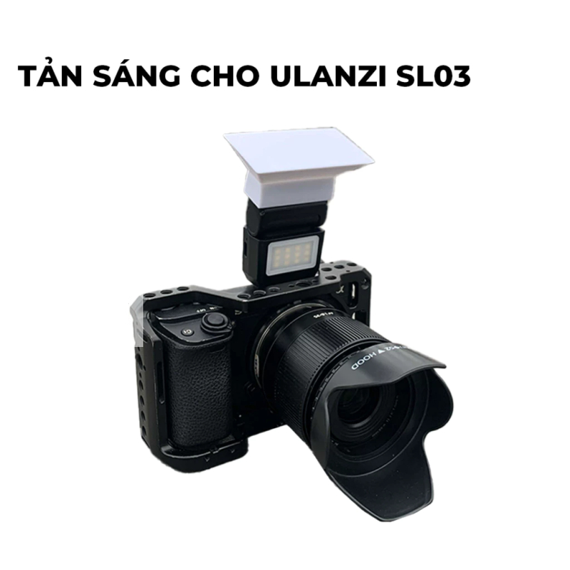 Tản sáng kiểu hình chữ nhật cho Ulanzi SL03