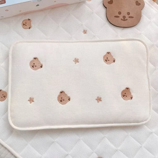 Gối lót mỏng điều hoà Monona thoáng khí,thấm hút mồ hôi cho bé dùng từ sơ sinh