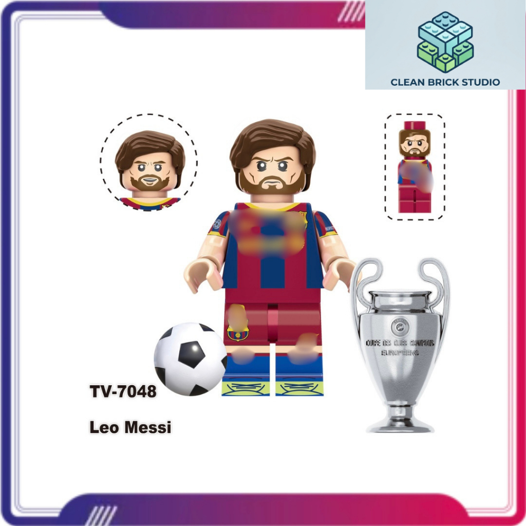Mô Hình Mini Barca Đồ Sưu Tầm Messi, Neymar Suarez Yamal Raphinha