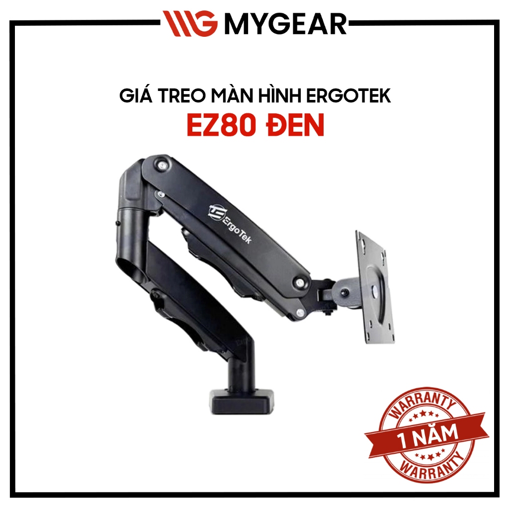 Giá treo màn hình Ergotek EZ80 17-34 inch VESA 75x75 100x100 Tải trọng 9kg