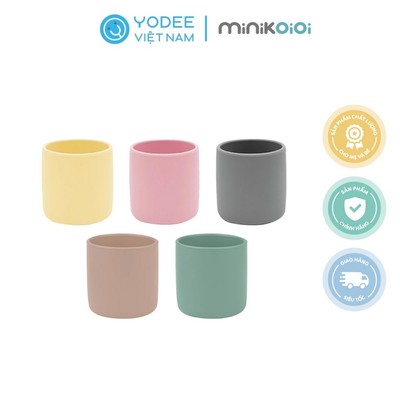 MinikOiOi Cốc uống nước silicone cao cấp cho bé