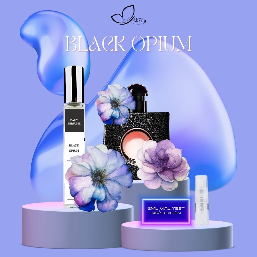 Nước Hoa Nữ BIack 0pium Năm 2026 Phong cách Bí Ẩn, Quyến Rũ - Daisy Perfum