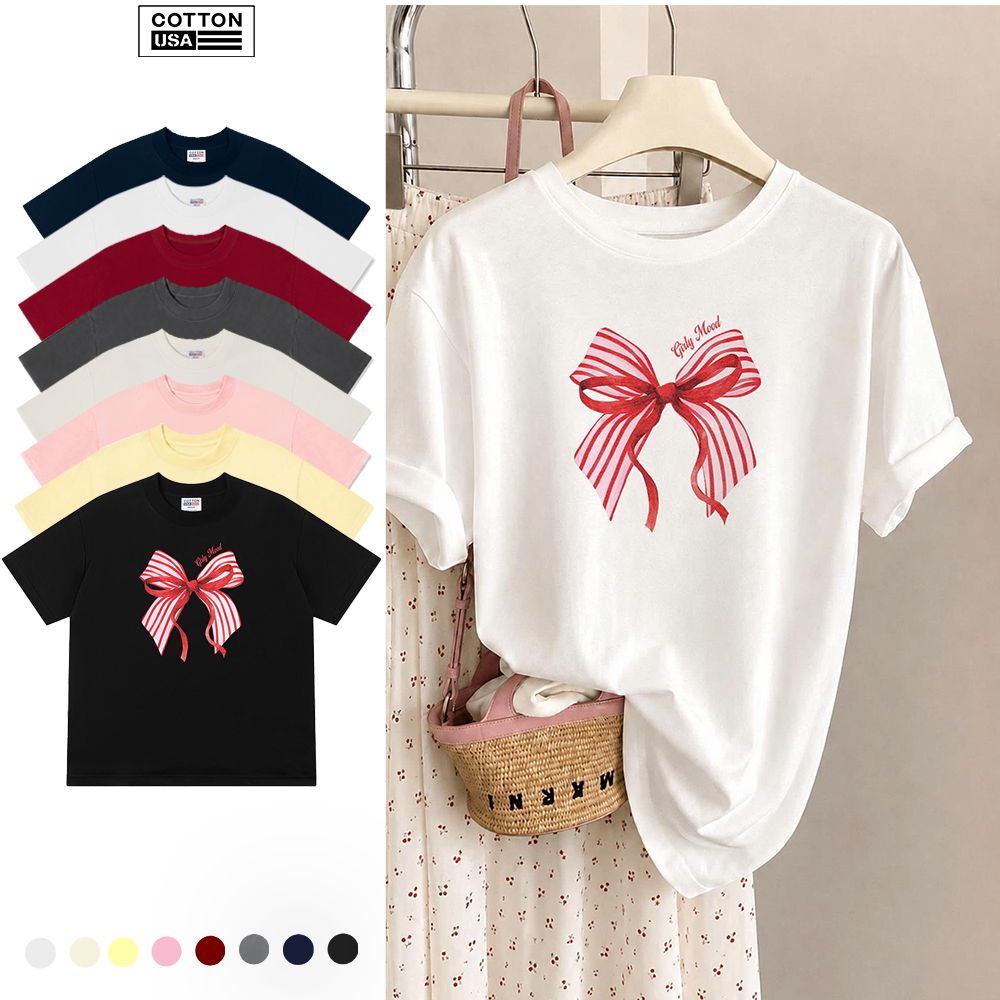 Áo Thun Relaxed Fit CottonUSA Vietnam "Pink Ribbon" - TL2057TL