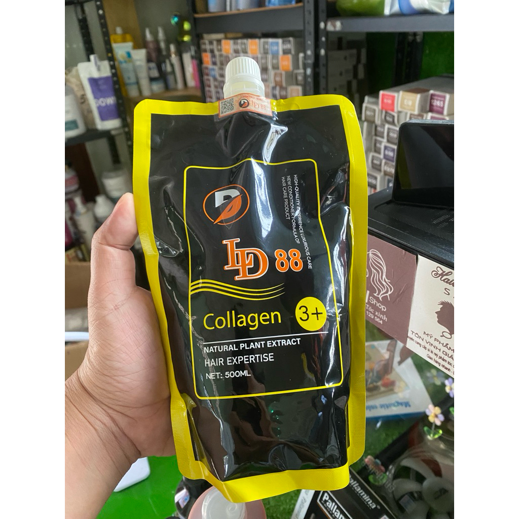 hấp dầu phục hồi collagen ld88 500ml
