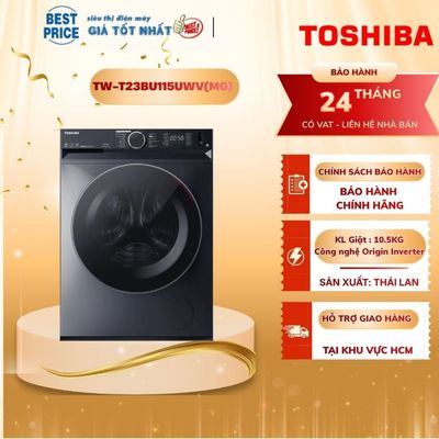 TW-T23BU115UWV(MG) Máy Giặt Toshiba Inverter 10.5kg – cho gia đình trên 4 người TW-T23BU115UWV(MG)