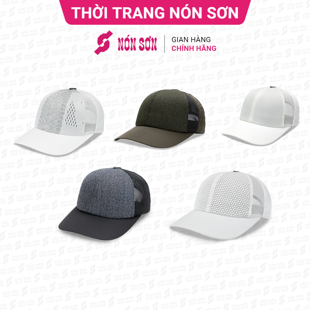 Mũ kết lưỡi trai nam nữ thời trang NÓN SƠN-MC020