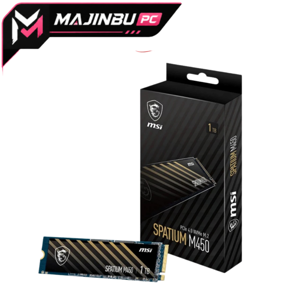 Ổ cứng SSD MSI SPATIUM M450 500GB 1TB M.2 2280 PCIe Gen4 x4 NVMe - Chính hãng