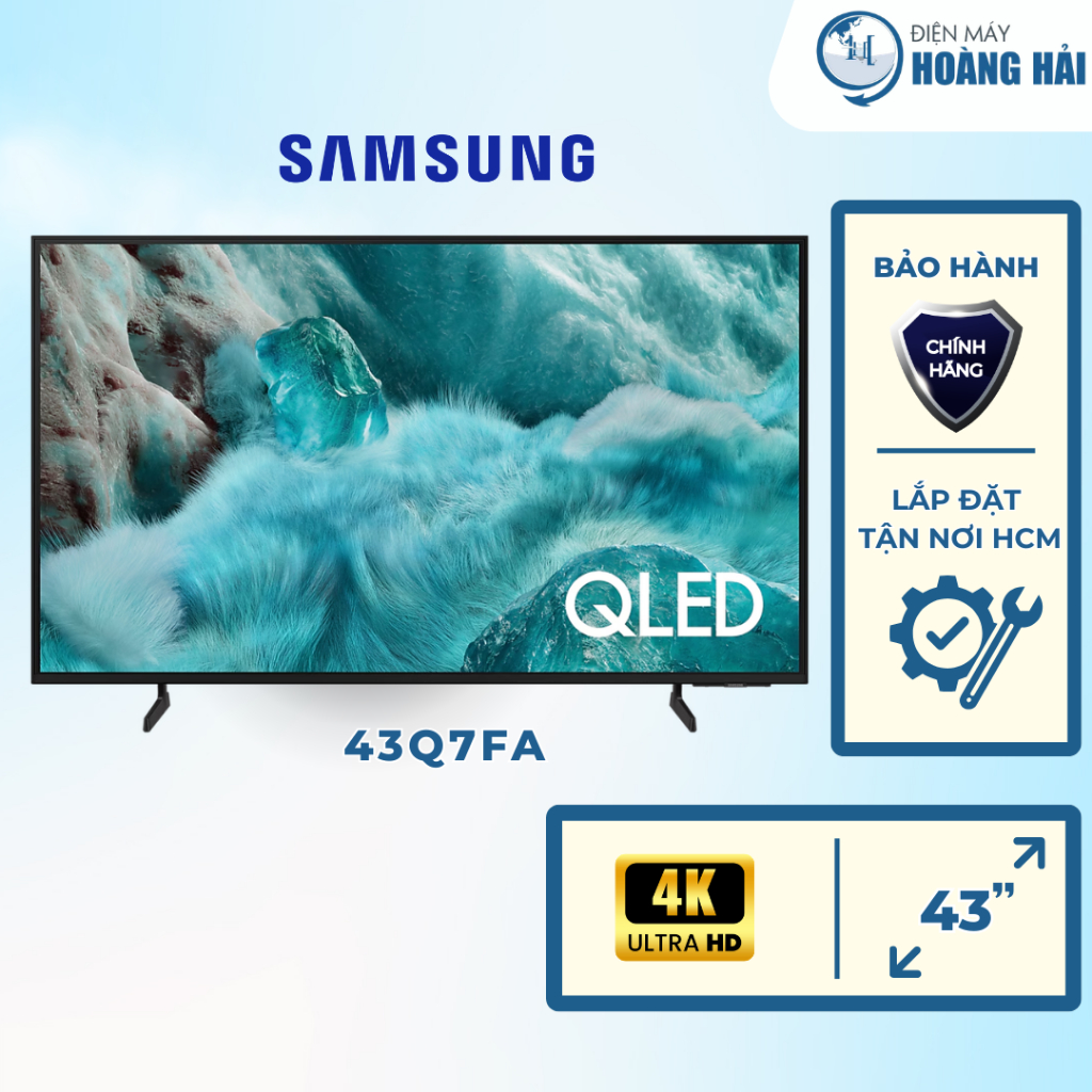 43Q7FA | Smart Tivi Samsung QLED 4K 43 inch 2025 (43Q7FA)