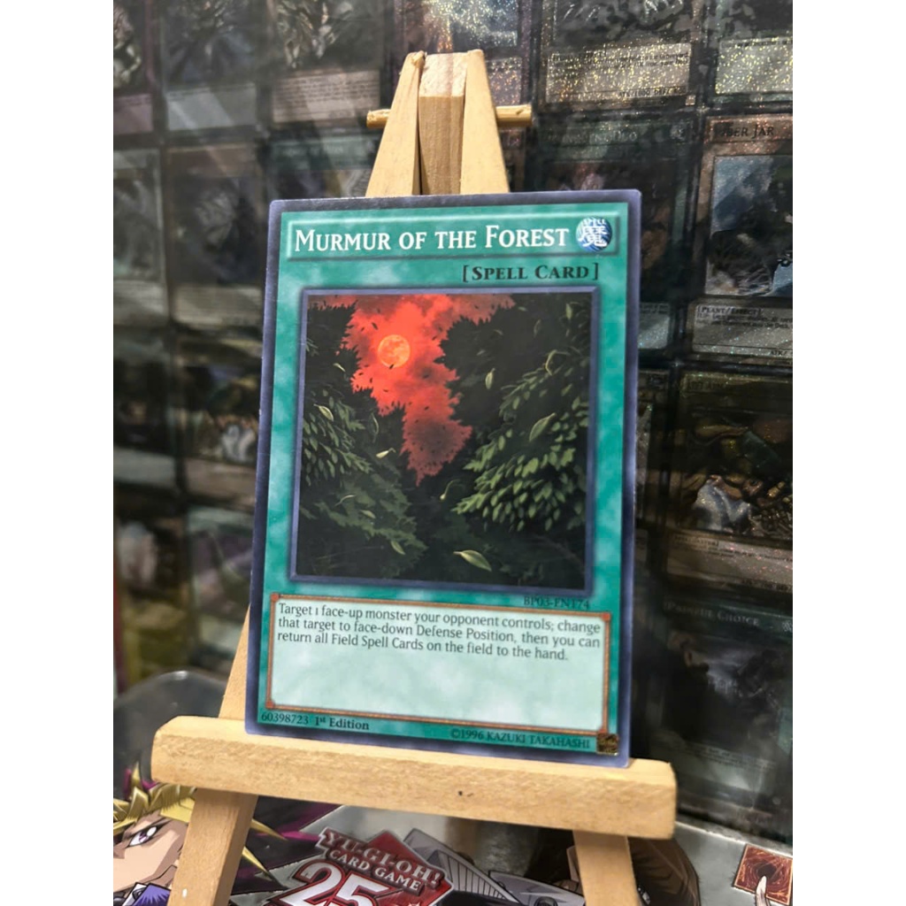 [ Đỗ Lạc 2 Yugioh ] Thẻ Bài Mint90 Yugioh Spell Murmur of the Forest