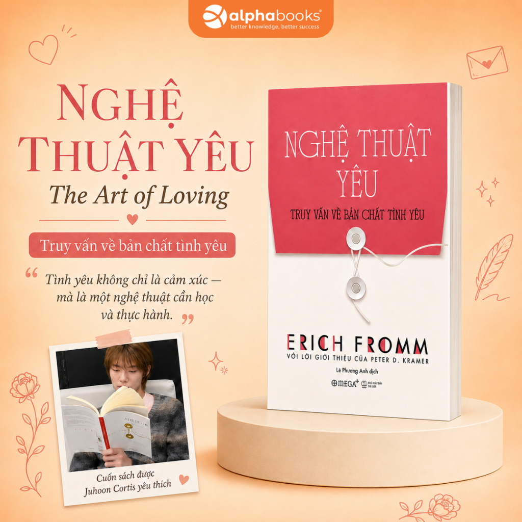 Sách Nghệ Thuật Yêu - Erich Fromm (Juhoon Cortis đọc nhiều lần) Omega Plus