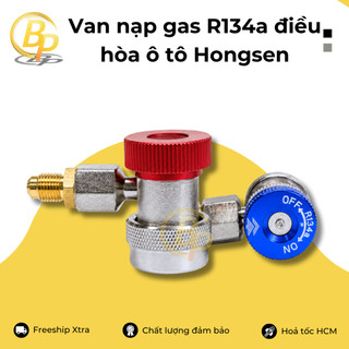 Van nạp gas R134a điều hòa ô tô Hongsen HS-ML (Áp thấp), HS-MH (Áp cao) - Cặp van nạp gas ô tô