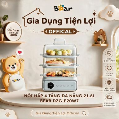 Nồi hấp Bear 21.5L DZG-P20W7