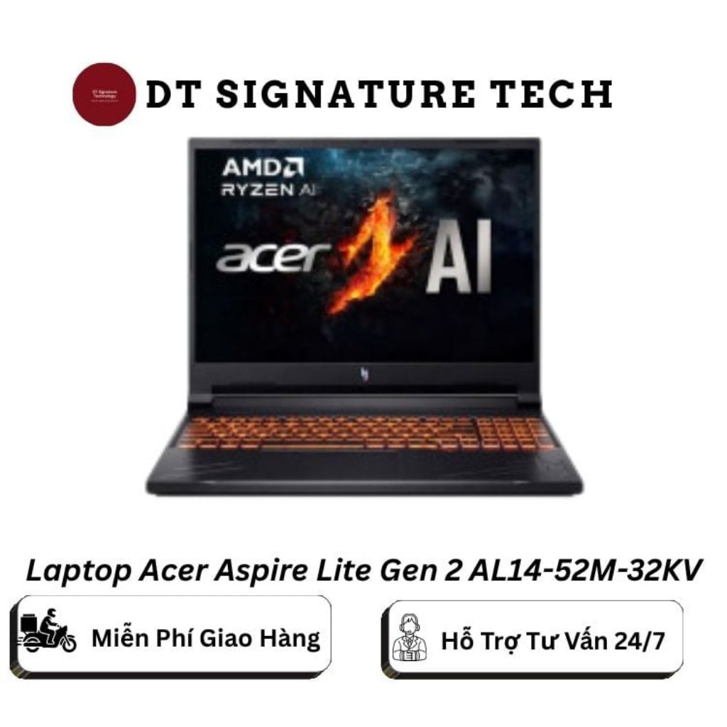 [Đã sử dụng] Laptop Acer Aspire Lite Gen 2 AL14-52M-32KV