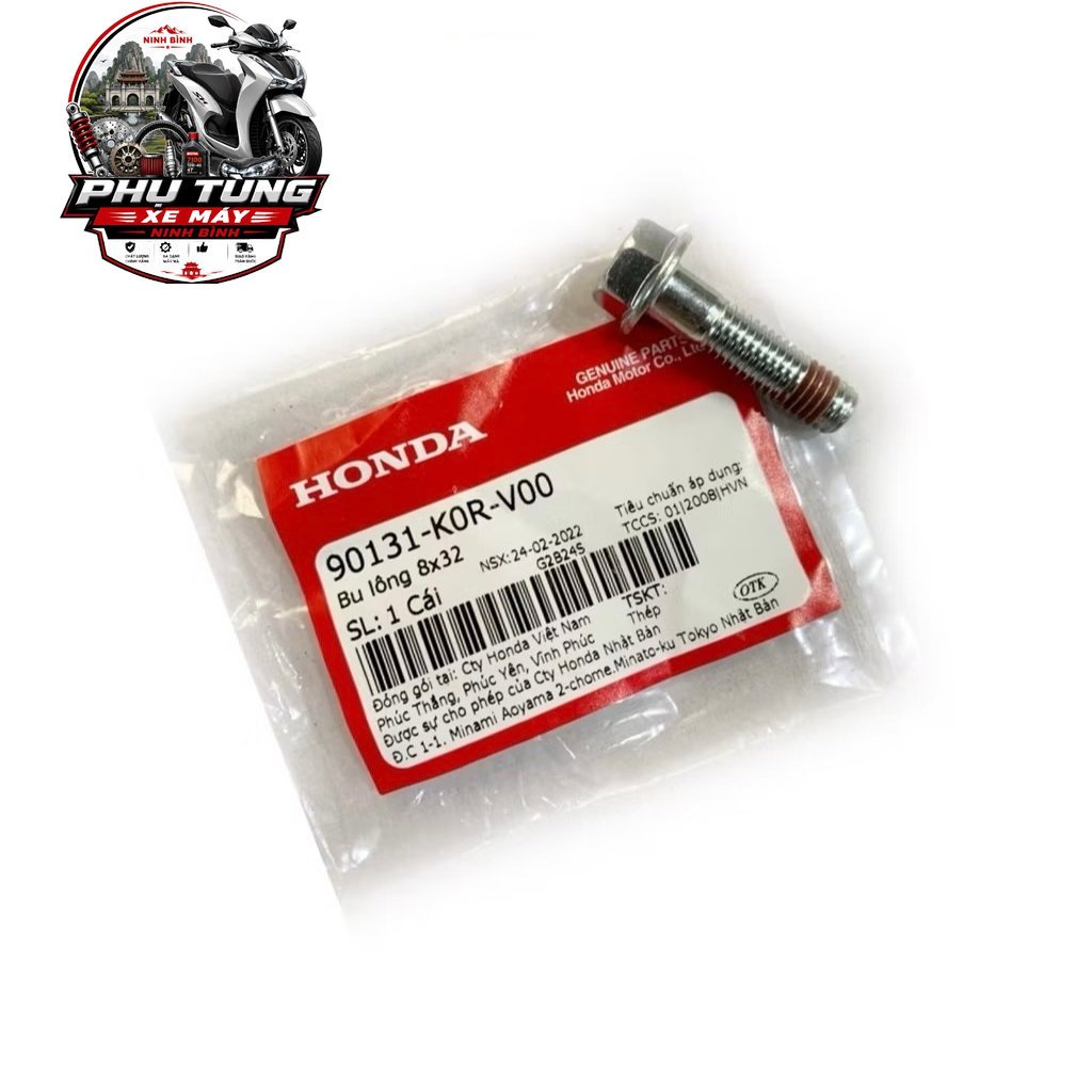 Bu Lông 8x32 Sh125, Sh150 2020 > Honda (90131K0RV00) DH