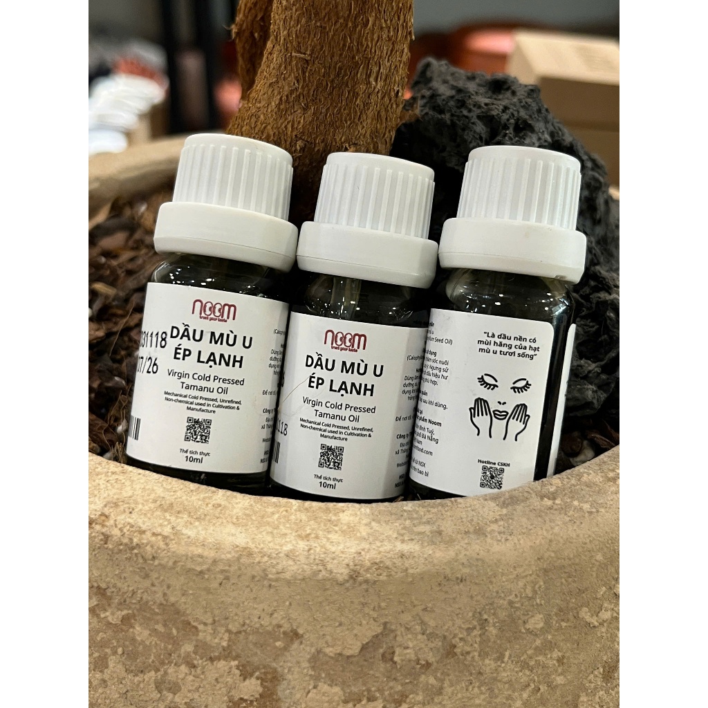 Dầu mù u ép lạnh 10ml & 30ml - Noom