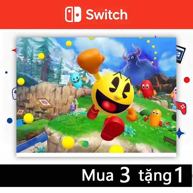 PAC-MAN WORLD 2 Re-PAC Nintendo Switch Game （Mua 3 Tặng 1)