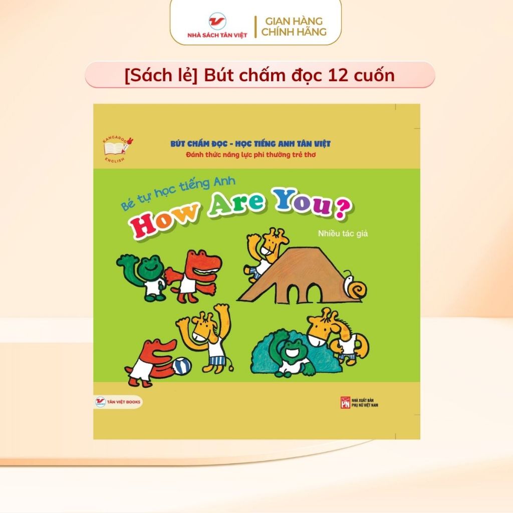 Sách lẻ (1 cuốn) - How Are You ? - Bút Chấm Đọc Học Tiếng Anh Tân Việt