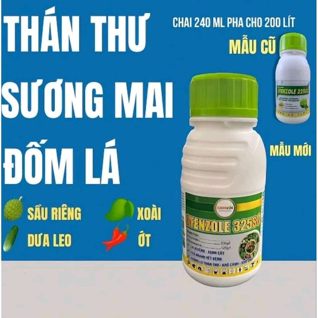Chế phẩm phòng trừ nấm bệnh AFENZOLE 325SC