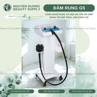 [HCM] Đầm Rung Giảm Béo G5 Dùng Trong Spa, Massage - Hàng Chính hãng - Bảo Hành 6 Tháng