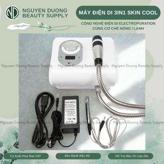[HCM] Máy Điện Di Skin Cool 3in1 Gồm Điện Di Nóng, Điện Di Lạnh, Điện Di Siêu Âm