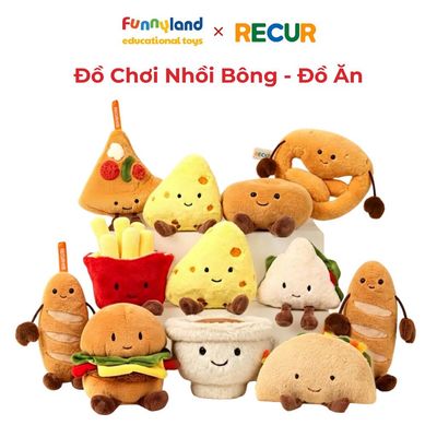Recur Đồ Chơi Nhồi Bông Hình Đồ Ăn - Ngộ Nghĩnh, Đáng Yêu