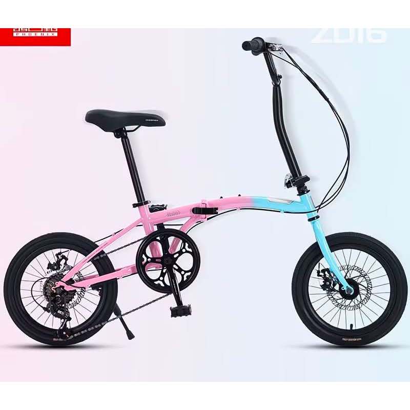 Xe đạp gấp Phoenix, xe đạp đi lại hàng ngày cỡ 16 inch, Oder