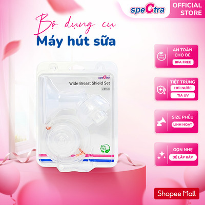 Bộ Dụng Cụ Máy Hút Sữa Spectra - Size 16mm/ 18mm/ 20mm/ 24mm/ 28mm/ 32mm, Hàng Chính Hãng