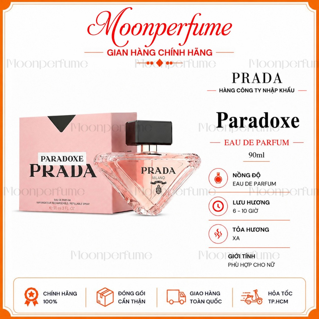 [HÀNG CÔNG TY] Nước hoa Nữ Paradoxe EDP 90ml