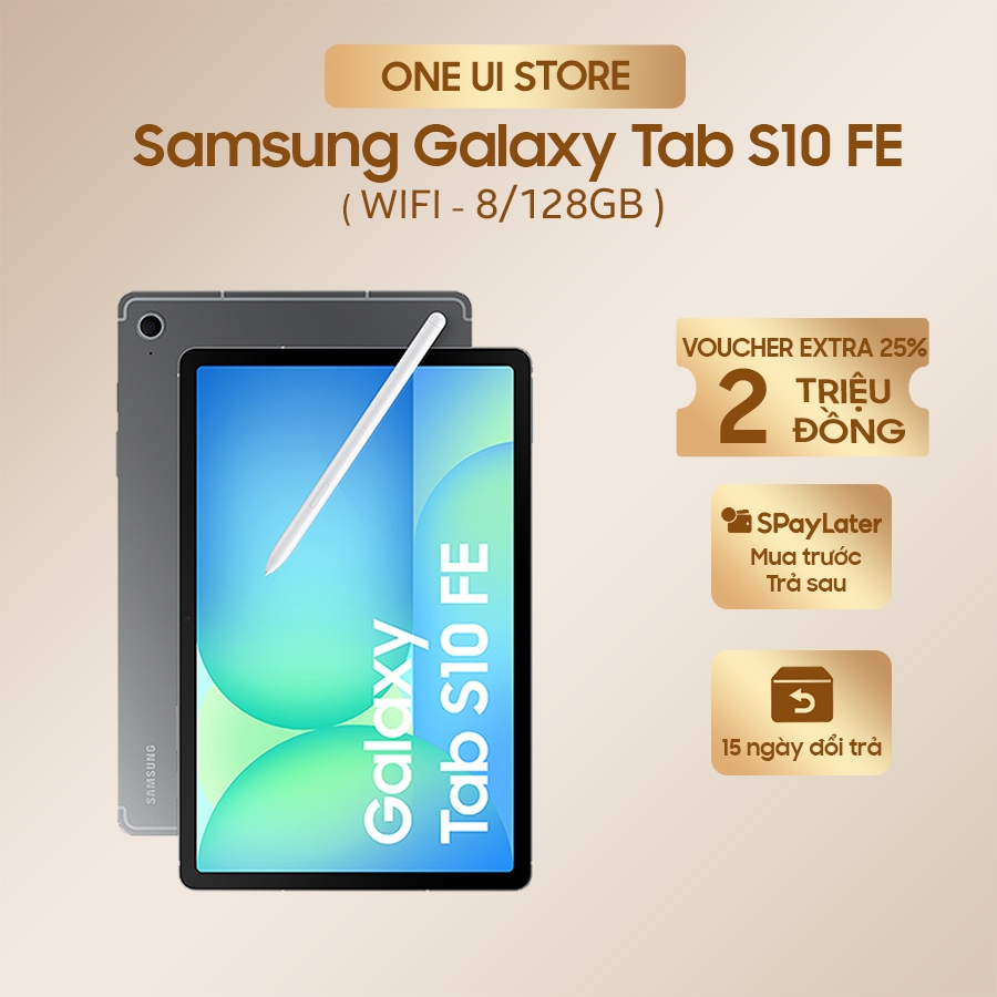 Máy tính bảng Samsung Galaxy Tab S10 FE (Wifi | 8/128GB)  Hàng chính hãng - ONE UI STORE