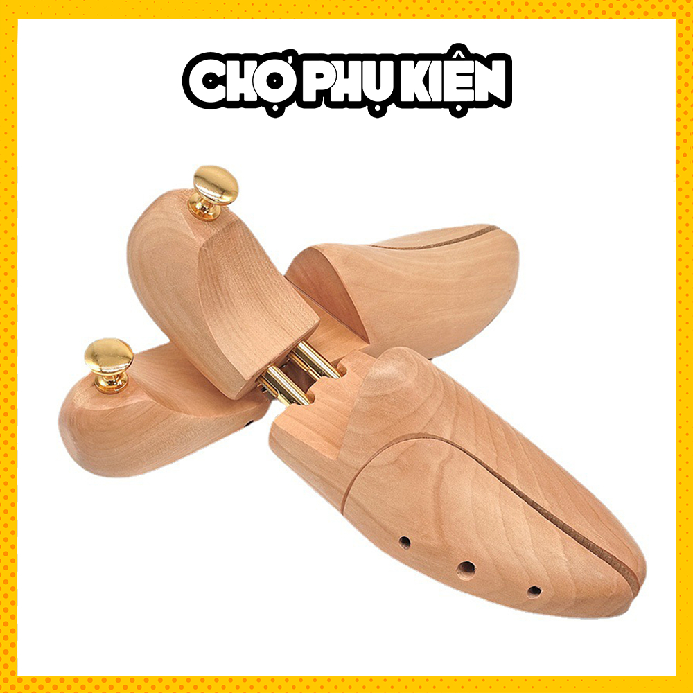 Cây Giữ Form Giày Gỗ Schima – Shoetree Gỗ Giữ Form, Chống Nhăn, Chống Biến Dạng & Nới Rộng