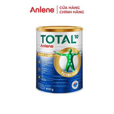 [Gilf] Sữa bột bổ sung dinh dưỡng Anlene TOTAL 10 lon 400g