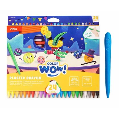 [Gift] Bút sáp màu 24 cây cho Bé sáng tạo